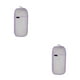 thumbnail image 1 of Monstrate Estuche transparente para lápices, bolsa para bolígrafos, organizador de papelería para maquillaje, contenedor, bolsa Simple, Púrpura Blanco 2Conjunto, 1 of 6