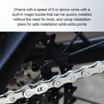 thumbnail image 3 of relayinert Stylish Enhanced Safety Carbon Steel Bicycle Chain For Easy Riding Easy To Install Road Bike Chain Colorful 9 Speed 1Set, 3 of 6