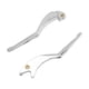 thumbnail image 5 of 1 par de kit de palanca de freno de embrague de aluminio, reemplazo modificado para motocicleta para Indian Scout 2015-2016, galvanoplastia cromada, 5 of 12