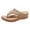 Khaki, variant on OAVQHLG3B Flip Flops For Women Yoga Mat Comfortable Beach Thong Clip Toe Sandals With Arch Support