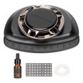 thumbnail image 1 of Aromaterapia giratoria solar Purificador de aire Ahorro de energía Silencioso Previene resbalones Difusor de perfume solar para automóviles (Noche oscura [Versión estándar]), 1 of 5