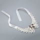 thumbnail image 4 of Collar ajustable con lazo para perro, hermoso collar con flores de perla., 4 of 8