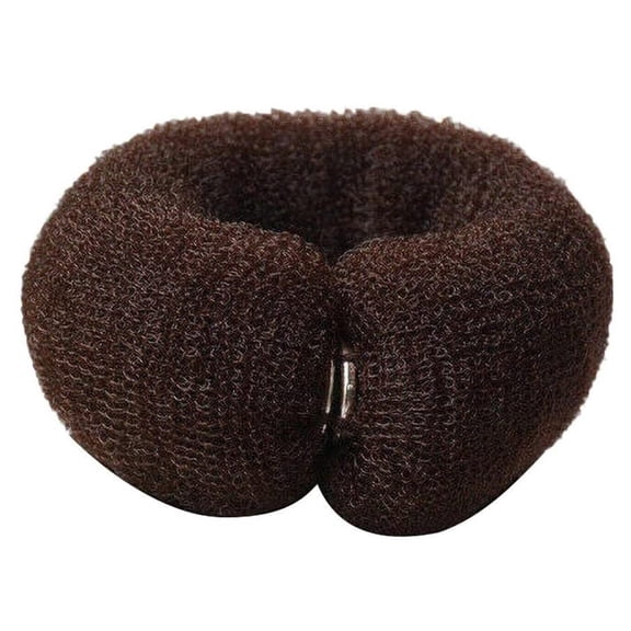 Donut Hair Bun Maker - Soft Durable, Lightweight Reusable, with Hairpin, Easy to Use for Parties/Weddings/Yoga/Dancing Hairstyles