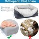 thumbnail image 2 of Bed Orthopedic Dog Bed，Bolster Dog Beds for Small / Medium / Large Dogswith Solid Orthopedic Foam- Soft Washable Pet Bed Breat ShopWise Round, 2 of 6