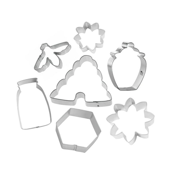 Bumble Bee 7 Piece Cookie Cutter Set - The Cookie Cutter Shop - Tin Plate Steel