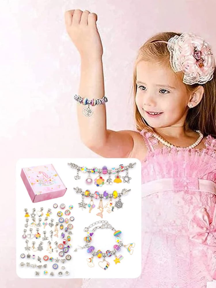 Charm Bracelet Making Kit Gifts Set for Girls Teens Age 8-12 791523994074