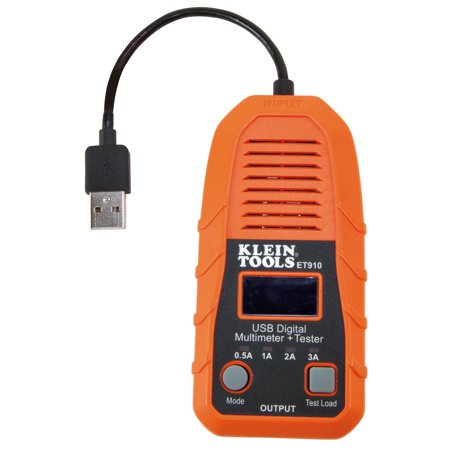 UPC 092644691393 product image for Klein Tools USB Digital Meter & Tester - USB-A (Type A) | upcitemdb.com