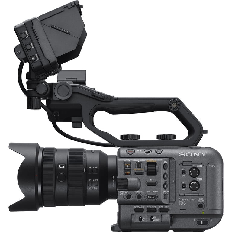 Sony FX6 Digital Cinema Camera Kit with 24-105mm Lens + 160GB