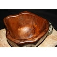 thumbnail image 2 of Teak Root Wooden Bowl Sculpture 9.5" | #HW0060, 2 of 2
