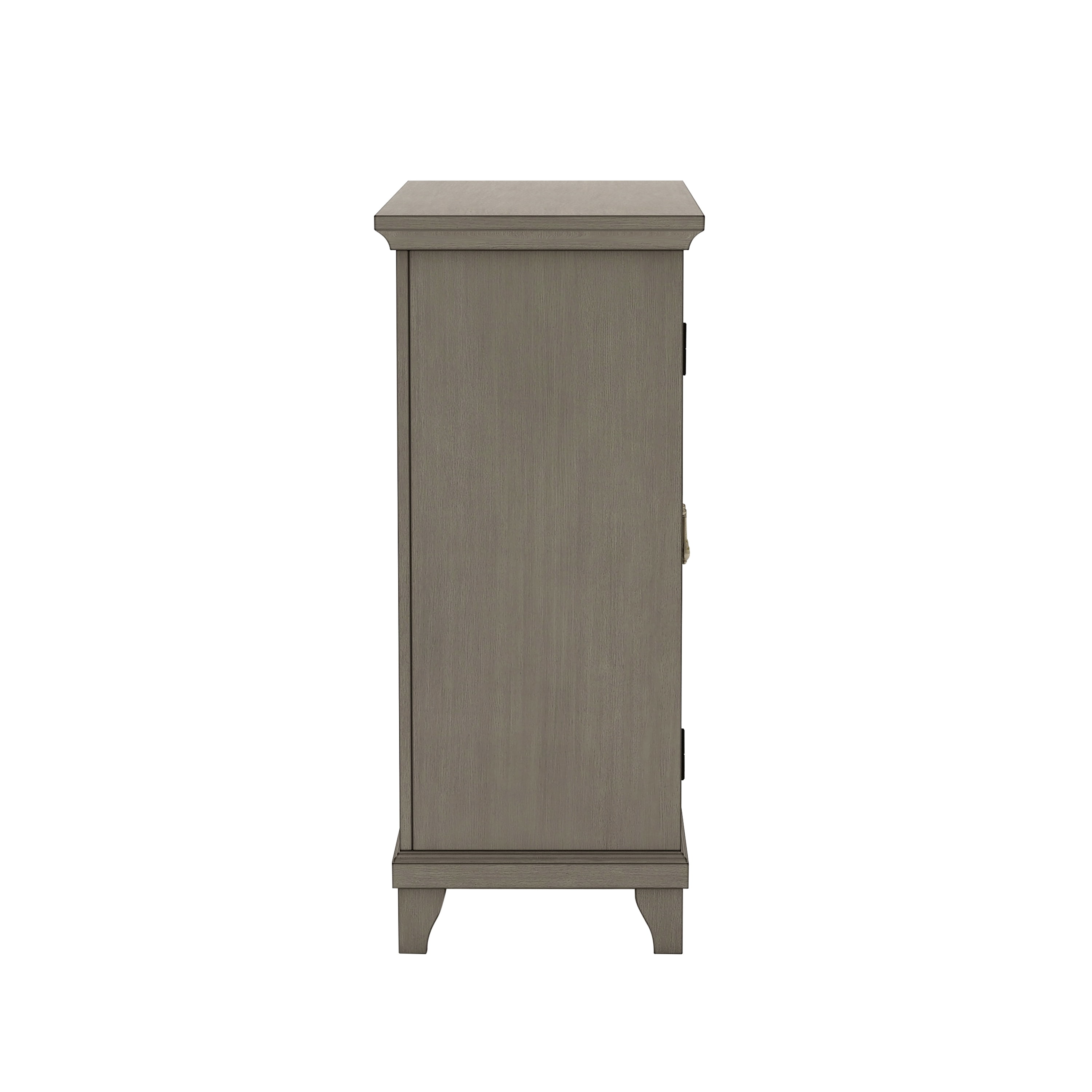Furniture of America Amaud 2-Door Hallway Cabinet, Gray