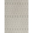 thumbnail image 2 of Jill Zarin Outdoor Collection Area Rug - Turks and Caicos (5' 3" x 8' Rectangle Gray Cream/Cream), 2 of 8
