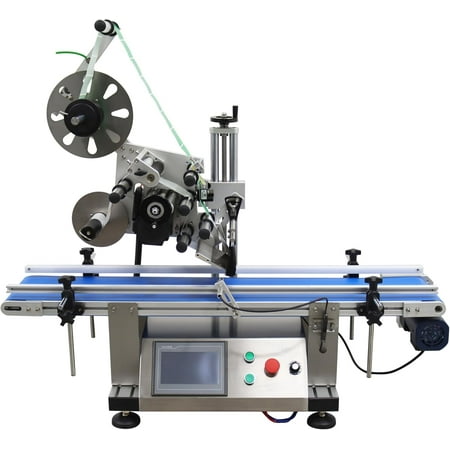 Automatic Desktop Conveyor Table Plane Labeling Machine for Hot and Sliver Stamping Transparent Label