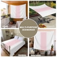 thumbnail image 6 of Valentines Day, Small Tapestry for Bedroom Wall Hanging Tapestry, Minimalist Pink Stripes Solid Color Ceiling Backdrop Tapestries Poster Blanket Wall Decor for Teens Room Living Room Dorm 23" x 28", 6 of 8