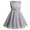 Gray, variant on TiaoBug Girls Sleeveless Lace Sequined Rhinestones Lace A-Line Flower Girl Dress Junior Wedding Bridesmaid Formal Dress