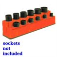 thumbnail image 2 of Mechanics Time Savers 1381 3/8" Drive 12 Hole Red Impact Socket Holder, 2 of 2