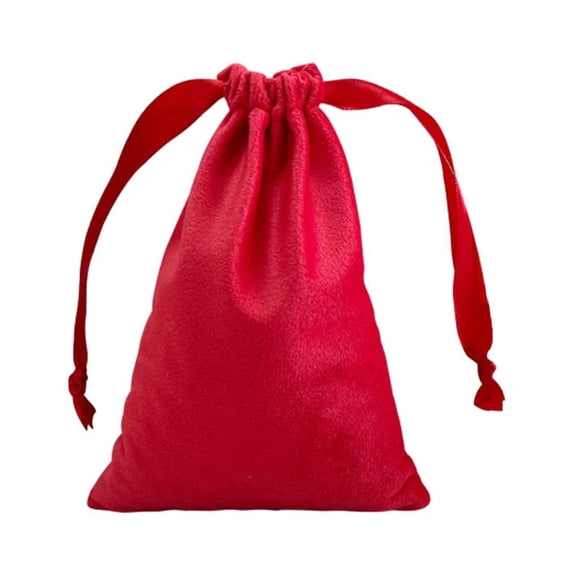 Advancent Bolsas de regalo de dulces respetuosas con el medio ambiente y convenientes para los favores de la fiesta de Navidad que protegen los Cubiertas para muebles de jardín rojo