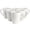 Mug, variant on Elama Hansel 6 Piece Embossed Arch Stoneware Cereal Bowl Set in White