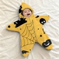 thumbnail image 2 of YunPes Baby Infant Starfish Onesie Funny Graphic Full Coverage Open Face Jumpsuit Newborn Halloween Cute Dress-Up Holiday Photography Outfit, 2 of 5