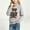 Gray, variant on Kids Embroidered Sweater Knit Long Sleeve High Neck Cute Bear Pattern Pullover Sweater Fall Winter Pullover Top 1-10 Years Yellow
