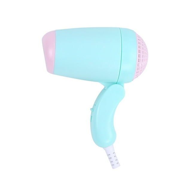 Portable Hair Dryer Foldable Small Hair Dryer Low Watt Low Radiation Low Consumption Lightweight Electric Hair Blower For Dormitory Hotel Home Walmart Com Walmart Com