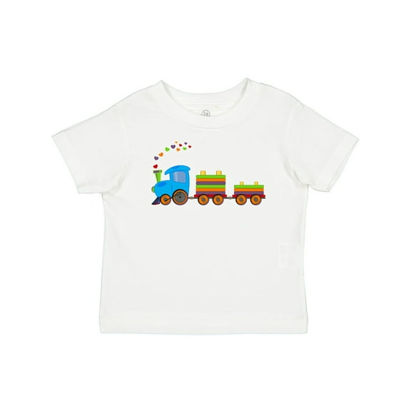 Inktastic Colorful Toy Train Boys or Girls Baby T-Shirt