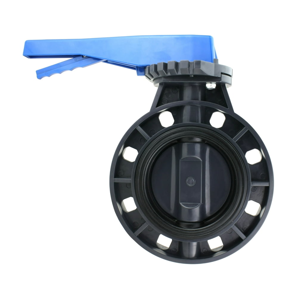 PVC Butterfly valve 6" EPDM Seals Sanipro