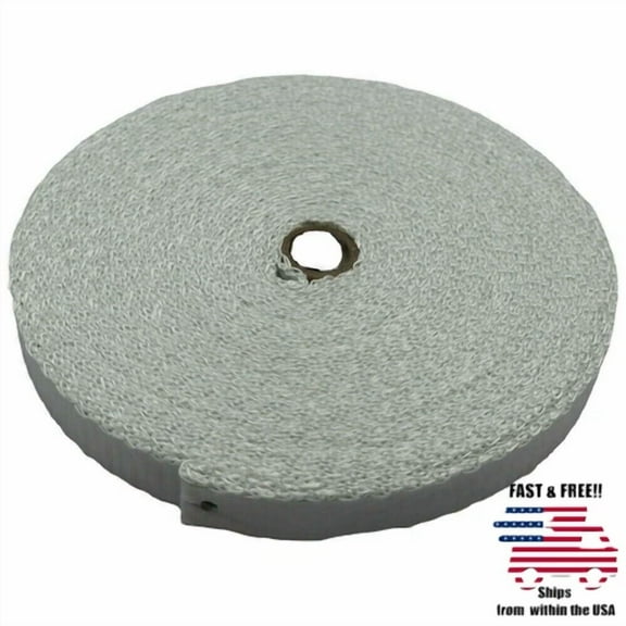 10Ft Self Adhesive Wood Burner Stove Rope Glass Seal Fire Gasket Tape 1/8" X1"