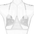 thumbnail image 5 of Mrat Nursing Bras for Breastfeeding Women Plus Size Vest Crop Wire-Free Bra Lingerie V-Neck Underwear S-3xl Dress with Built in Bra L_13 White 2XL, 5 of 5