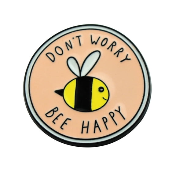 Joyful Design Pin Trendy Alloy Brooch Stylish Alloy Material Fashion Bees Brooch