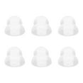 thumbnail image 1 of Runquan 6Pcs Earbuds Tips Cap in Ear Headphone Soft Ears Tips Earbuds Covers Silicone Clear Inner 2.0mm, 1 of 8