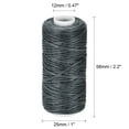 thumbnail image 2 of 55 Yards 150D/1mm Leather Sewing Polyester Waxed Thread (Dim Gray), 2 of 5