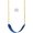 Blue, variant on Jungle Gym Kingdom Swing Seat Heavy Duty 66" Chain Plastic Coated - Playground Swing Set Accessories Replacement with Snap Hooks (Blue)