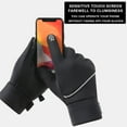 thumbnail image 6 of Oggfader Men's Winter Warm Gloves, Windproof Fleece Lined, Touchscreen, Stretchy - Ideal for Skiing, Cycling, Hiking & Outdoor Activities, 6 of 9