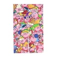thumbnail image 7 of Play Kirby Door Curtain Drape Split Doorway Curtain Room Window Hallway Closet Privacy Partition Curtain Kitchen Door Decoration 34x56in, 7 of 7