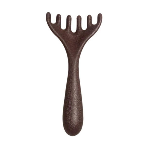 Peine de Masaje para Cabeza, Masajeador de Cuero Cabelludo, de Mano, Relajante, Ligero, Portátil, Rascador de Cabeza, Masajeador, Peine para Cabello Y