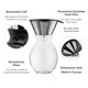 thumbnail image 4 of BODUM Pour Over Coffee Maker, 51-Ounce, Cork, 4 of 6