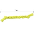 thumbnail image 2 of GURU Pet: Squeaking Tennis Snuffle Rope - 18" Medium - Dog Toy, Squeak-Snuffle-Tug, Braided & Knotted, 2 Layer Tennis Ball Fabric, Treat Dispensing, 2 of 9
