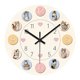 thumbnail image 1 of Reloj Lindo Silencioso Elegante Adorno de Pared Redondo Acrílico Reloj Decorativo para Estudio 20 cm, 1 of 9