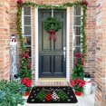 thumbnail image 2 of Christmas Doormat Outdoor Entrance Non-Slip Christmas Front Door Mat Xmas Decorative Washable Winter Holiday Welcome Doormat 17"x30" Merry Christmas Decor for Indoor Outdoor, 2 of 6