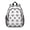 Gray Cat and, variant on Black Cat and Dot Pink Pattern Backpack for School, Cute School Bag with Adjustable Shoulder Straps and Padded Back, 15"x11.42"x5.5"