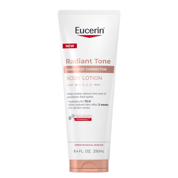 Eucerin Radiant Tone Dark Spot Corrector Body Lotion, 8.4 fl oz Tube