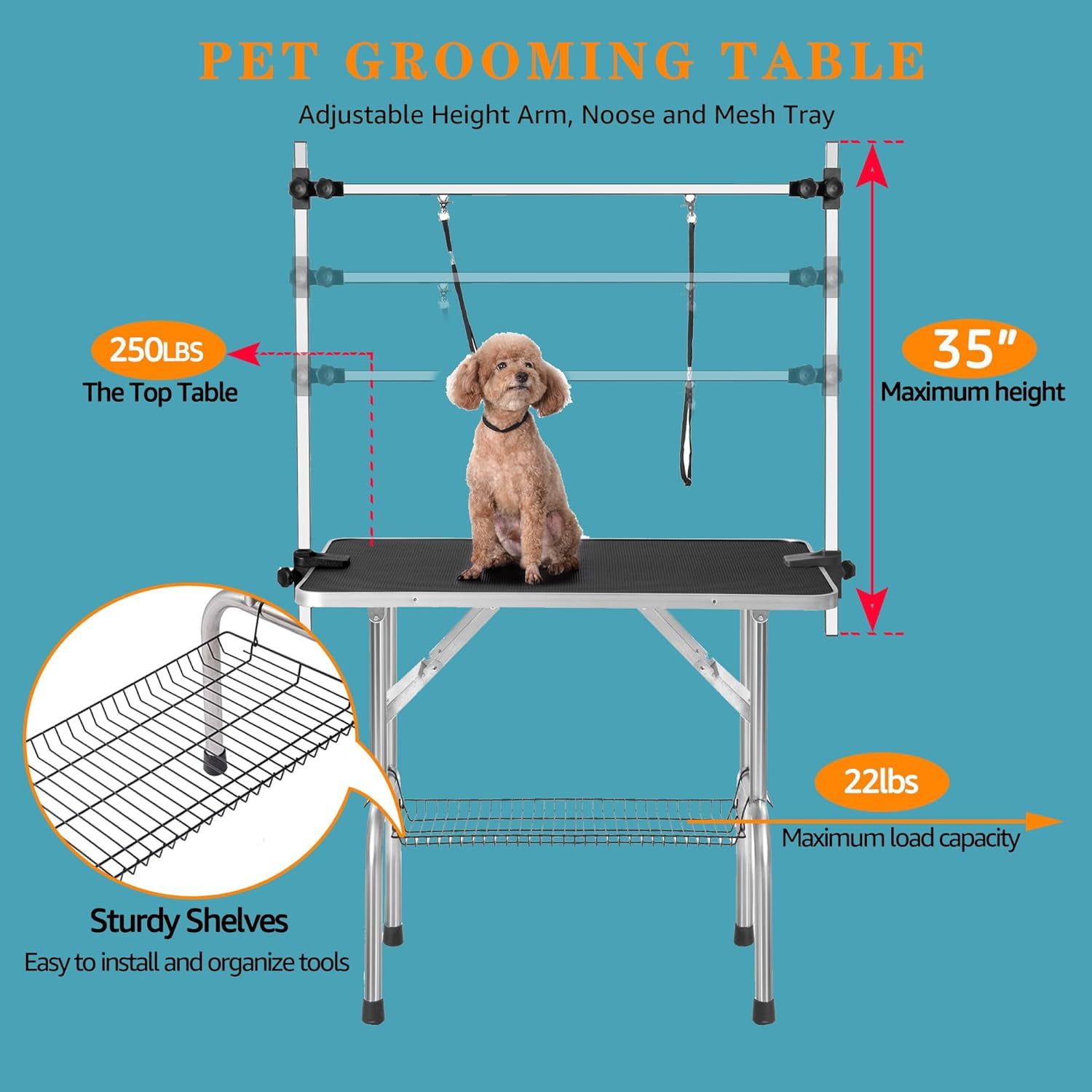Grooming table noose online