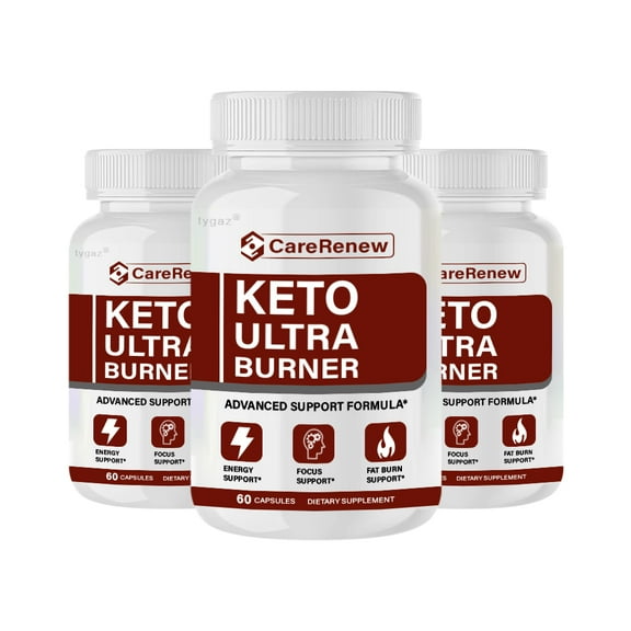 (3 Pack) CareRenew Keto, Care Renew Keto Ultra Burner