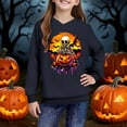 thumbnail image 6 of FDGIU Halloween Costumes for Kids Boys And Girls Casual Long Sleeve Hoodies Cute Oversized Fleece Pocket Sweatshirt Tops Hooded Sweatshirts Fall, 6 of 6