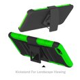 thumbnail image 3 of iPhone 6 Case, iPhone 6S Case, Tekcoo [Hoplite Series] Shock Absorbing Holster Locking Belt Clip Defender Heavy Full Body Kickstand Case Cover For iPhone 6 4.7Inch, 3 of 4