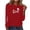 Red #D, variant on Valentines Day Shirts Long Sleeve Tops for Women Loose Fitted Love Heart Print Crewneck Holiday Casual Sweatshirt (XL, Red #E)