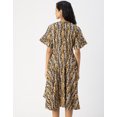 thumbnail image 4 of Moomaya Printed Rayon Short Sleeve Fit & Flare Dress - Regular Fit Party Dress, 4 of 9