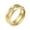 Gold, variant on Women Men 8mm Stainless Steel Carved Ring Christian Cross Religious Inlay Cubic Zirconia Wedding Band Statement Anniversary Ring Silver Size 7