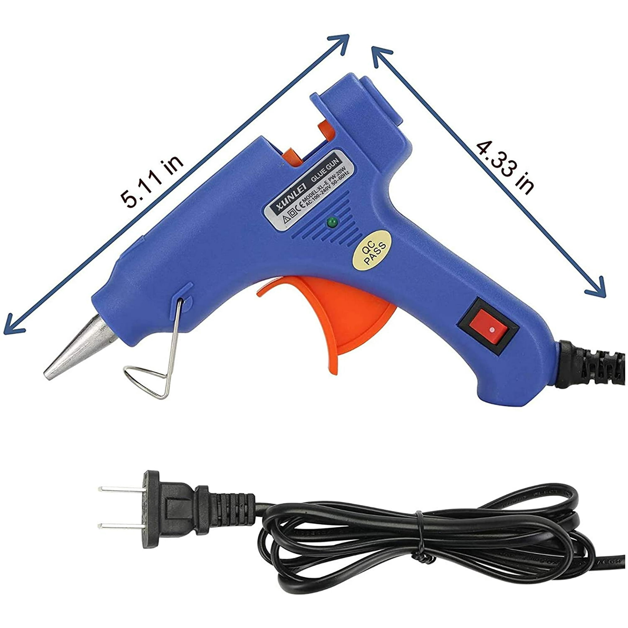 2PK Stanley Mini GlueShot Hot Melt Glue Gun, 15 W (GR10) 