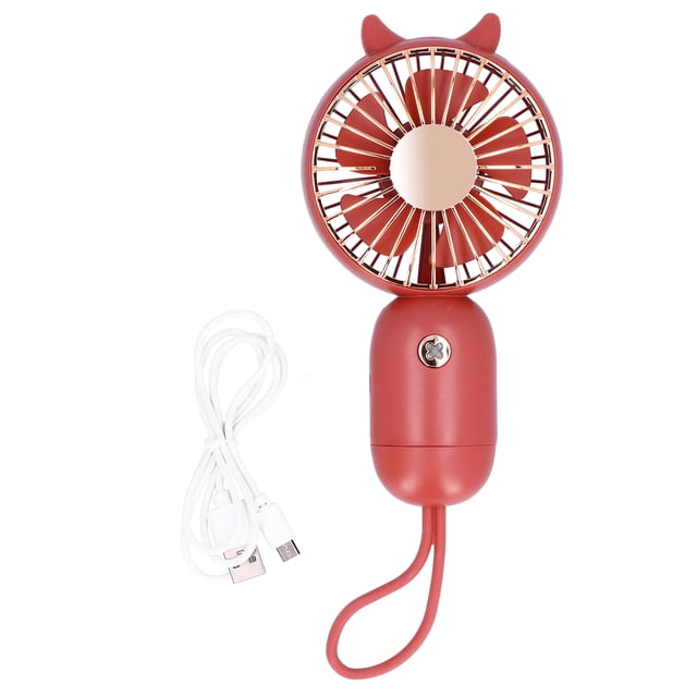 Mini ventilador ajustable, ventilador silencioso USB portátil de mano para uso en el hogar y la Oficina al aire libre en la escuela